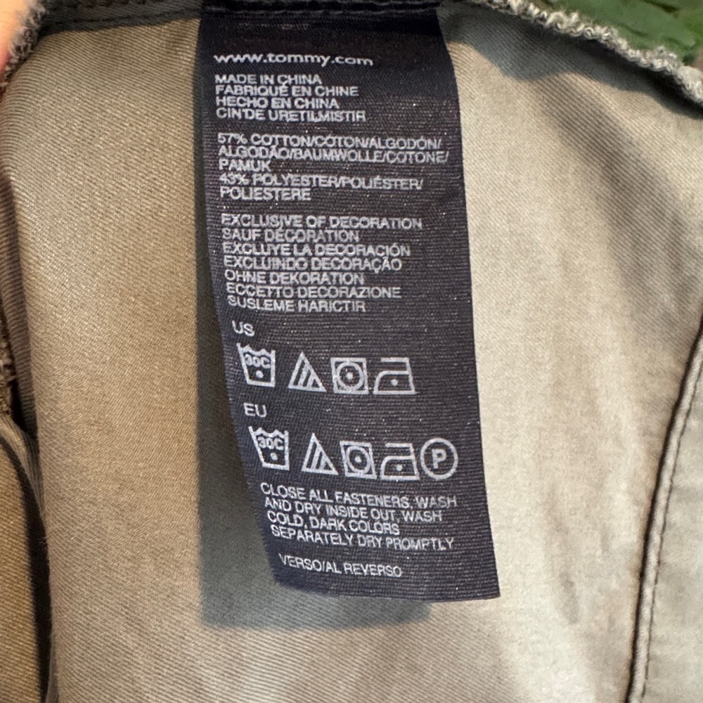 π²Tommy Hilfiger Women's Olive Green Utility Coat - Picture 10 of 12